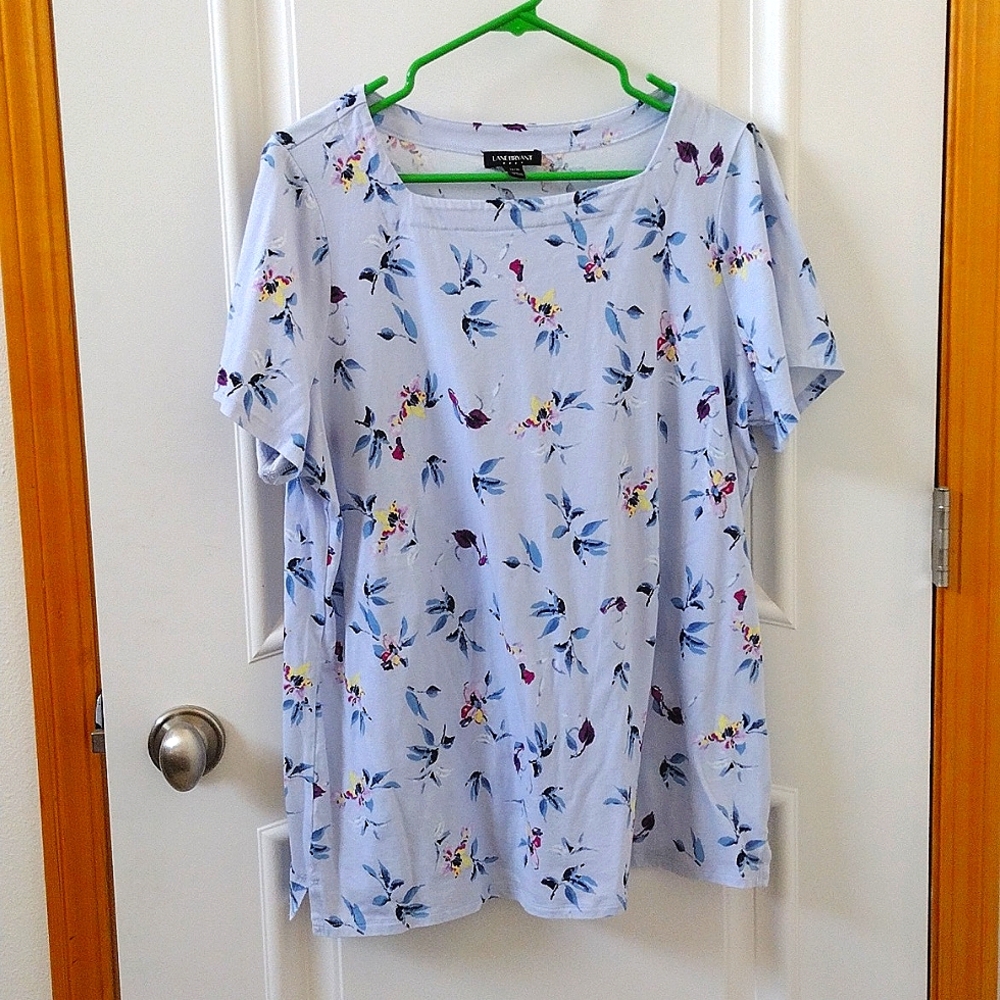 Lane Bryant Floral Blouse